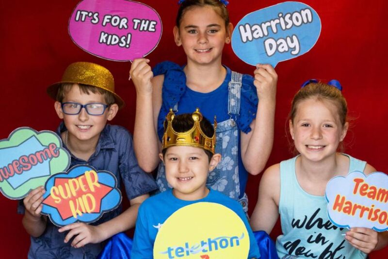 Gosnells Primary School students rally behind Little Telethon star Harrison Lee Carthew