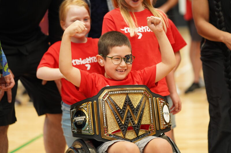 Telethon and WWE Community Champions Day