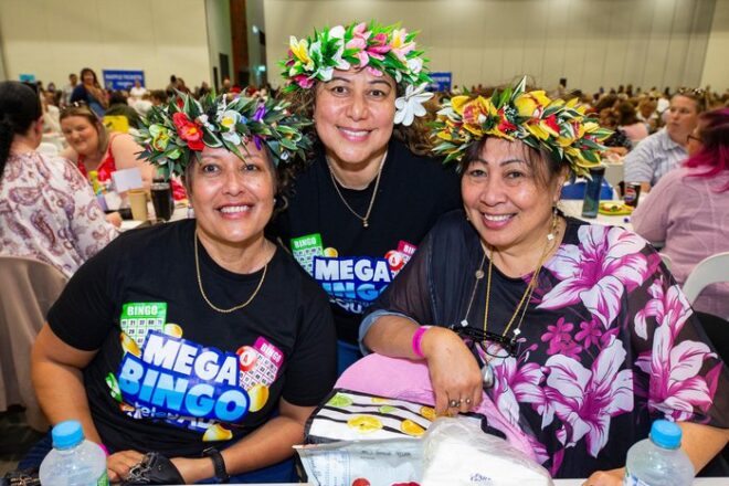 Telethon Mega Bingo 2025 sees 5000 people from as far as England compete for cash while helping sick kids