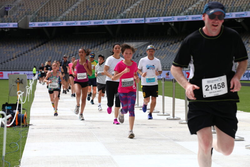 Perth Running Festival supporting Telethon