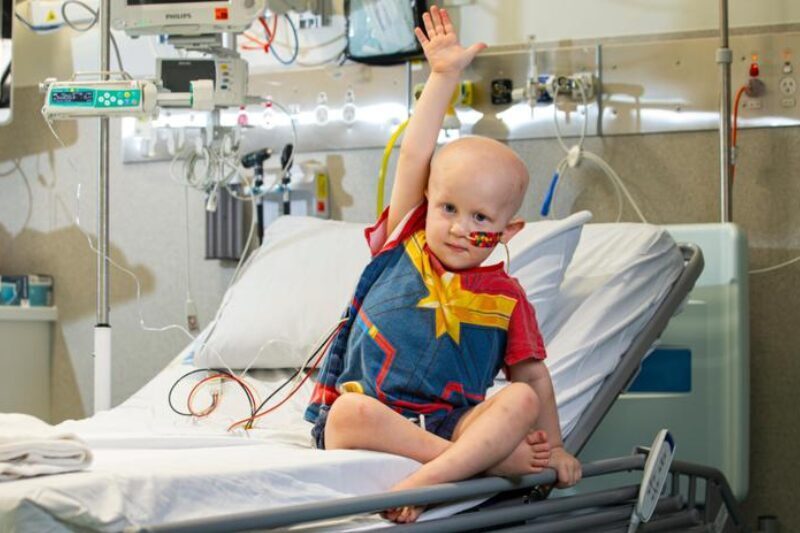 Supertees medical garments turn WA’s sick kids into Superheroes