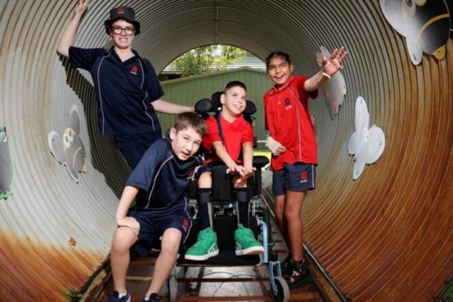 When the going gets tough, these kids get going