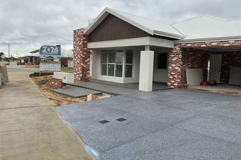 Driveway installation